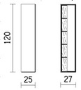 Altura AT25R hangvitrine 1d