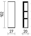 Bloom BL16 Ophangelement 3 nissen