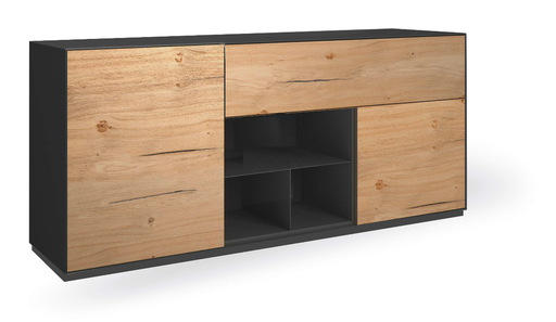 Brooklyn BN7 dressoir 2d - 1 lade - 1 nis