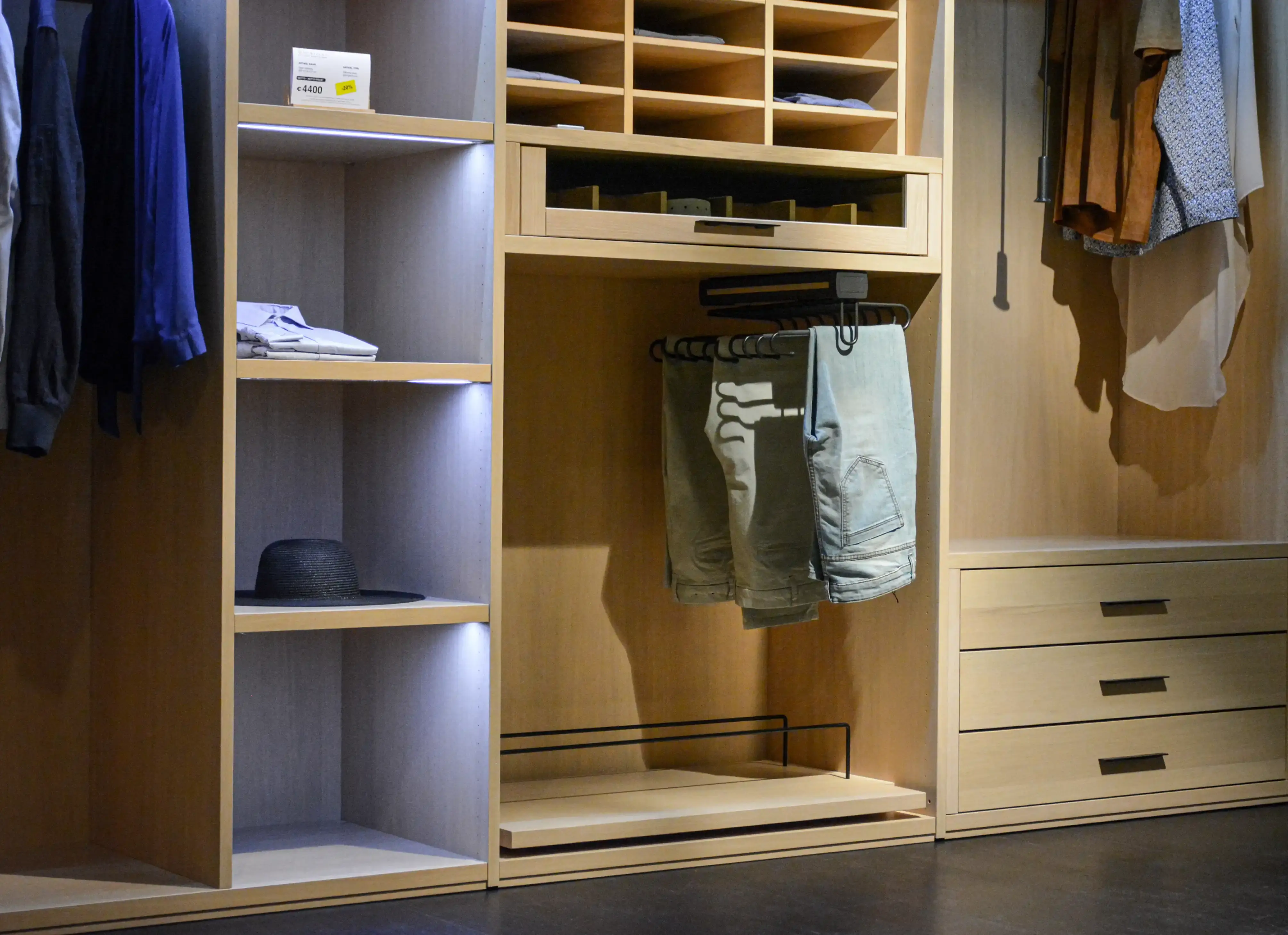 dressings en kleerkasten