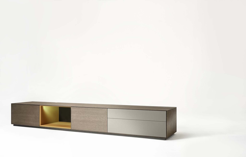 Bloom BL3 Lowboard 2d - 2 lades - 1 nis