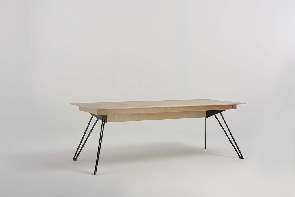 Intense NT35 vaste tafel 220cm fineer