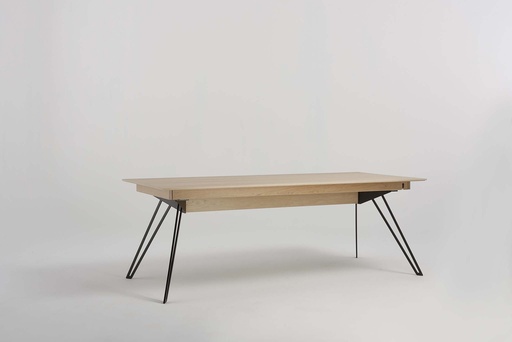 Intense NT35 vaste tafel 220cm fineer