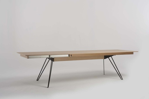 Intense NT45 verlengtafel 220/320cm fineer