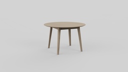 Vitri VT32 ronde tafel 120cm massief