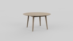 Vitri VT33 ronde tafel 140cm massief
