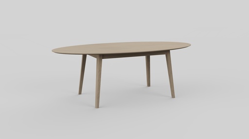 Vitri VT35 ovale tafel 220cm massief