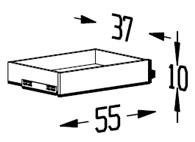 Vitri VT61 inbouwlade