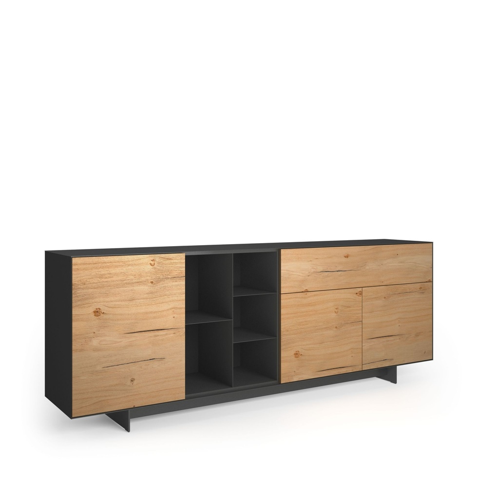 Brooklyn BN8 dressoir 3d - 1 lade - 1 nis